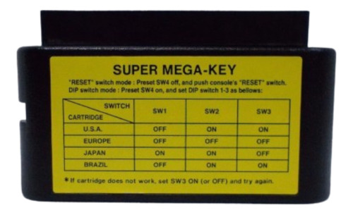Megadrive Sega Mega Key