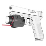 Lanterna Tática Com Mira Laser Para Airsoft Reddot G2c Arma