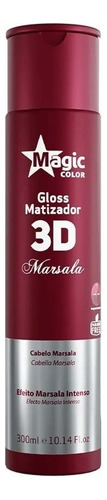 Magic Color Gloss Matizador 3d Marsala 300ml