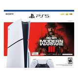 Playstation 5 Slim Bundle Cod Mw3 - Ps5 Slim Call Of Duty Modern Warfare 3 Novo A Pronta Entrega Com Nota Fiscal E Garantia - Sem Caixa!