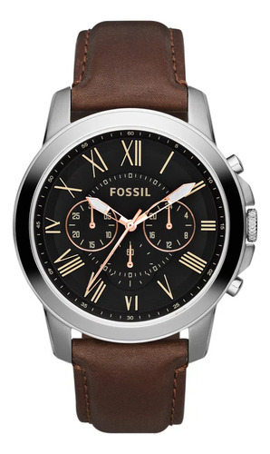Relógio Fossil Masculino Grant - Fs4813/0pn