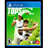 Topspin 2k25 Deluxe Edition Playstation 4