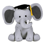 Elefante De Peluche De Graduación Premium Pelucheria