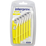 Interprox Plus - Cepillo Interdental (6 Unidades), Color Am.