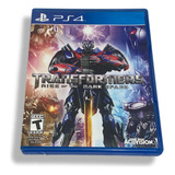 Transformers Rise Of The Dark Spark Ps4 Fisico!