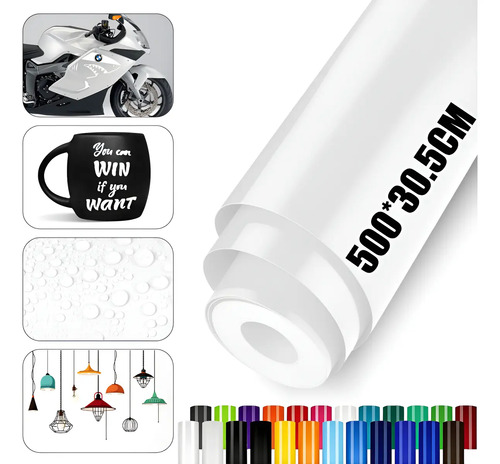 Vinil Adhesivo De Calidad Cameo Silhouette Cricut 30.5cm*5m