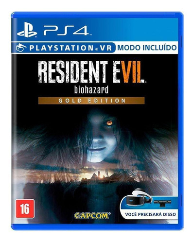 Resident Evil 7: Biohazard  Gold Edition Novo Ps4 Físico +nf