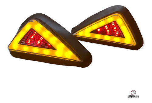 Direccionales Led Moto Italika Delantera Trasera