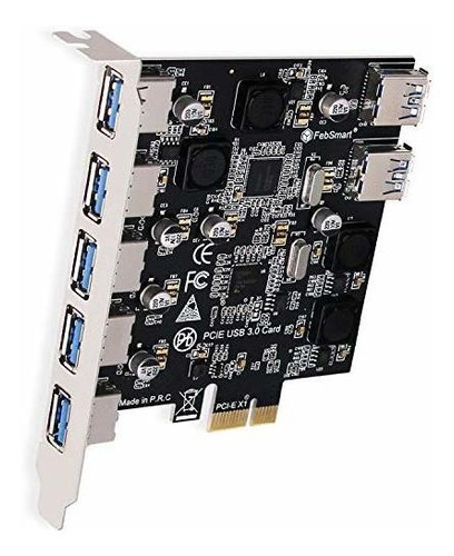 7 Puertos Usb 3 0 Superspeed 5gbps Pci Express Tarjeta ...