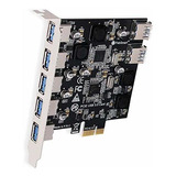 7 Puertos Usb 3 0 Superspeed 5gbps Pci Express Tarjeta ...