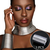 Pulsera Brazalete Cuero Para Mujer Africano Moda Fiesta 1pcs