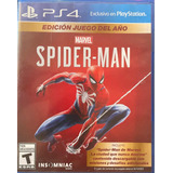 Juego Ps4 Marvel - Spiderman - Edición Juego Del Año - Usado