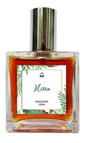Perfume Natural De Mirra - Masculino Natural 100ml