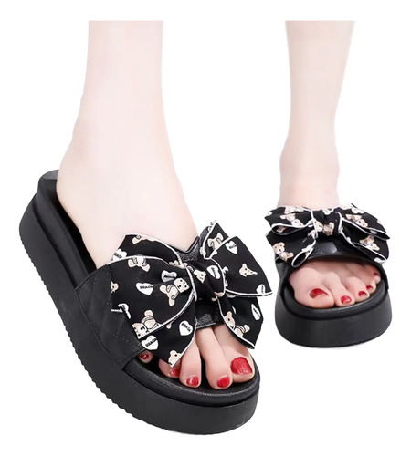 Sandalias Plataforma Moda Antideslizantes Chancla Playa Dama
