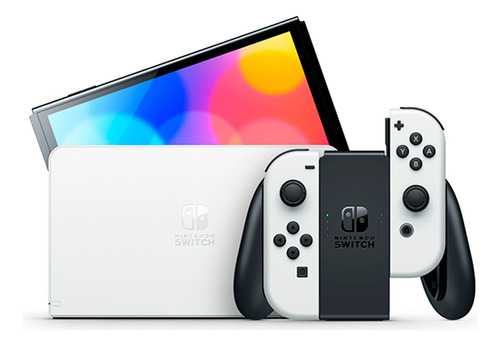 Nintendo Switch Oled Con Joy-con Blanca Nueva Sellada