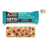 Munk Paquete De Coco Cacao Viruta Keto Barra De Granola Con 