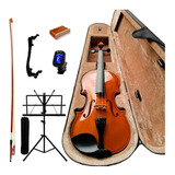 Kit Violino Infantil Dominante 1/8 Ou 1/4 --- Completo