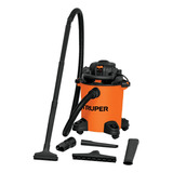 Aspiradora De Tacho Truper Asp-5s 19l  Naranja Y Negra 127v 