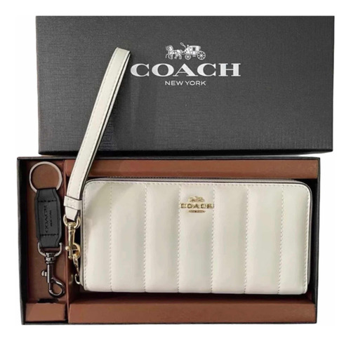 Cartera Coach Blanc