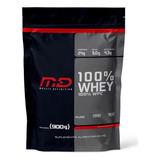 100% Whey 900g Md Muscle Definition Proteina Concentrada