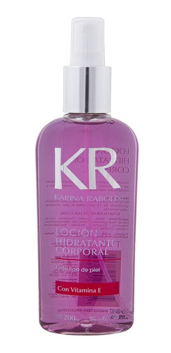 Karina Rabolini Loción Hidratante X 200ml - Vitamina E Rosa