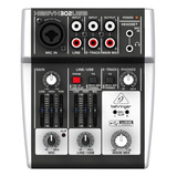 Mesa Behringer Xenyx 302 Usb 2 Canais (1xcombo) C/ Usb