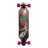 Skate Longboard Simulador Surf Truck Invertido Abec 15 Pro