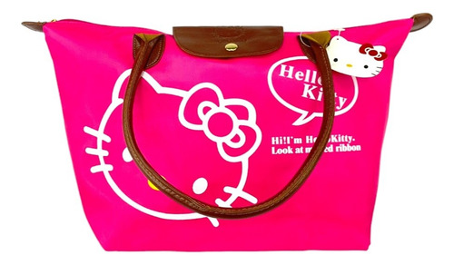 Bolsa Grande De Hombro Sanrio Hello Kitty 