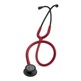 Fonendo Littmann Classic Iii  Burdeo Acabado Negro 5868