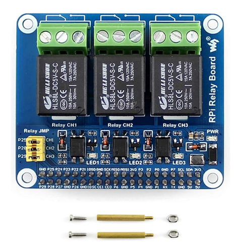 Módulo De Relé De Potencia De Placa De Expansión Raspberry P