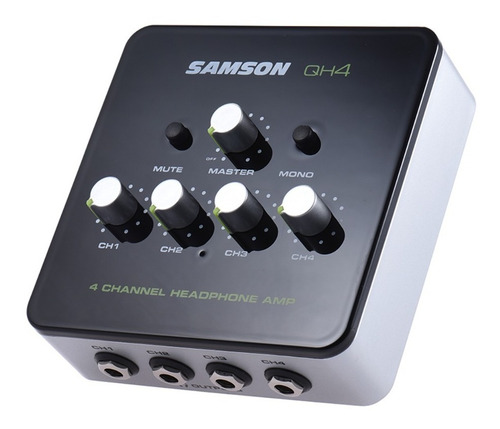 Samson Qh4 Amplificador De Auriculares De 4 Canales Palermo