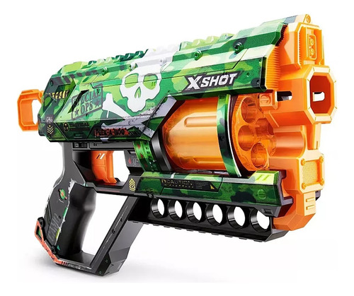 Pistola Lanza Dardos X Shot Skins Griefer + 12 Dardos New 