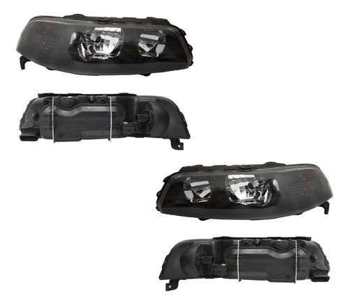 Par De Faros F/negro Pointer Gti 2000-2001-2002-2003 Opt