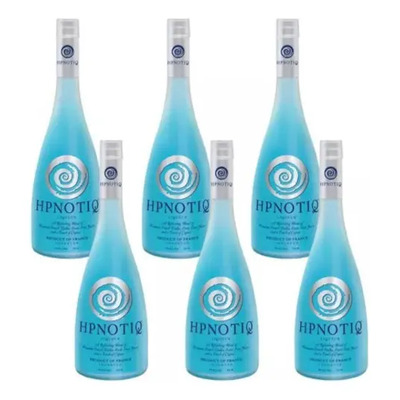 Licor Hpnotiq 750mL Pack 6 Unidades Sabor Maracuyá Vodka Cognac Francés | Envío gratis