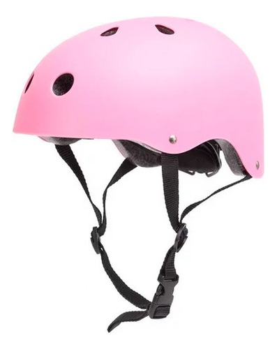 Casco Infantil Bicicleta Niños Skate Roller Patin Proteccion Color Rosa Talle M