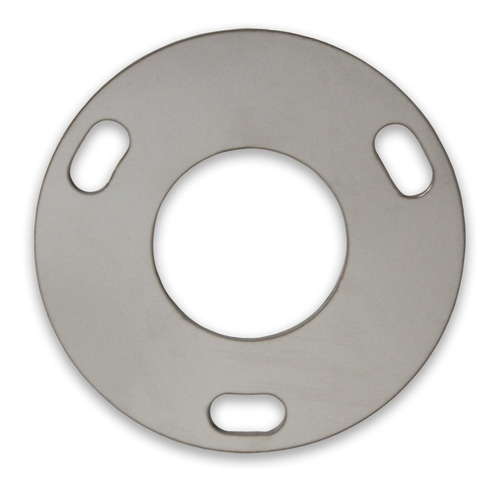 Flange Base Aço Inox Redonda Tubos E Corrimão (kit 8 Un.)