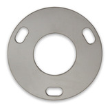 Flange Base Aço Inox Redonda Tubos E Corrimão (kit 8 Un.)