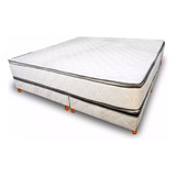 Sommier Multiflex Caribe Luxe Super King 200 X 200 35kg/m3 Color Blanco