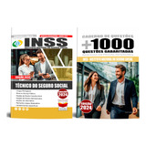 Kit Apostila Inss 2024 - Técnico Do Seguro Social + Caderno De Questões