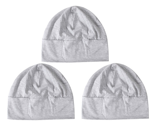 3x Gorro De Dormir De Siesta De Algodón Para Adultos Gorro