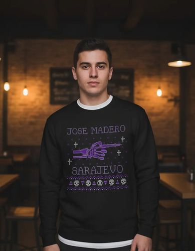 Sudadera Ugly Sweater José Madero Sarajevo + Regalos