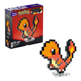 Mega Pokémon Juguete De Construcción Charmander Píxel