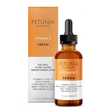 Sérum De Vitamina C Petunia Skincare 20% Com Ácido Hialurôni