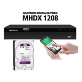 Dvr Gravador Digital Intelbras 08ch Mhdx 1208 C/2tb Purple