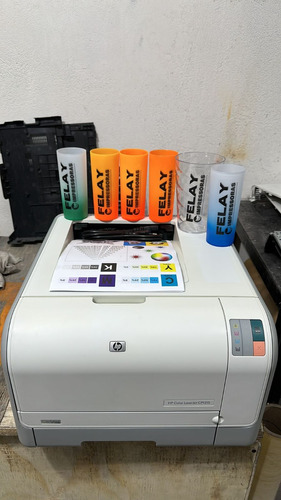Impressora  Hp Laserjet Cp1215 Color P/ Transfer 110v
