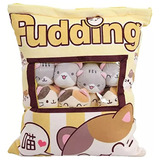 Muyier Ids Cute Snack Pillow Juguetes De Peluche Pudding