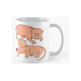 Taza Amor De Rata Topo Desnuda Calidad Premium