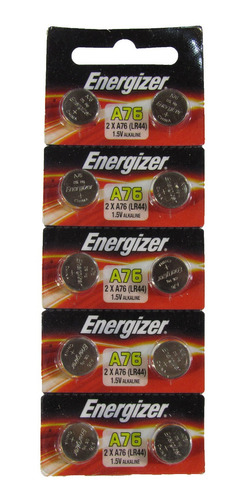 Pilas En Blister De 10 Unidades A76 - Lr44 Energizer Nuevas