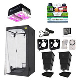 Kit Completo Carpa Indoor Garden 60x60 Led Growtech 200w