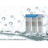 Filtro 3 Etapas Para Alcalinizador Ionizador Agua Purificada